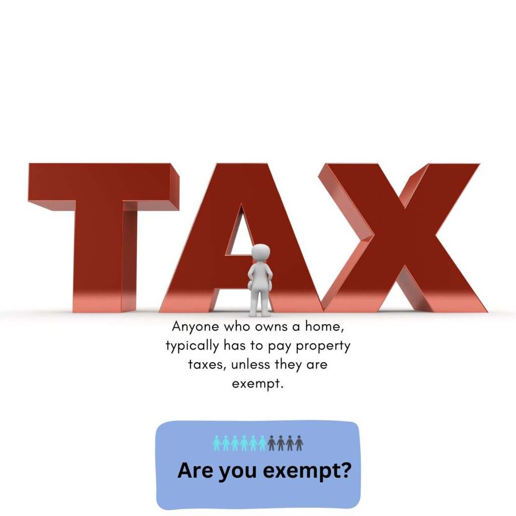 property tax exemption page